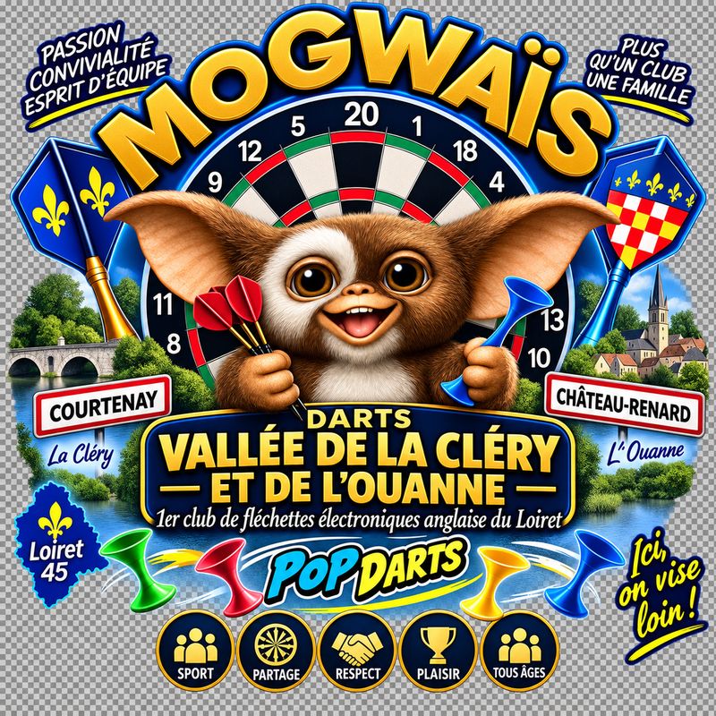 Les Mogwaïs Darts de la Vallée de la Cléry et de l'Ouanne
