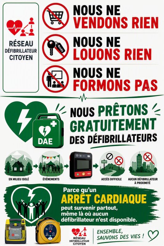 Photo 5 de RESEAU DEFIBRILLATEUR CITOYEN