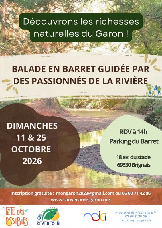 Photo 2 de Sauvegarde de la vallée vivante du Garon (SVVG)