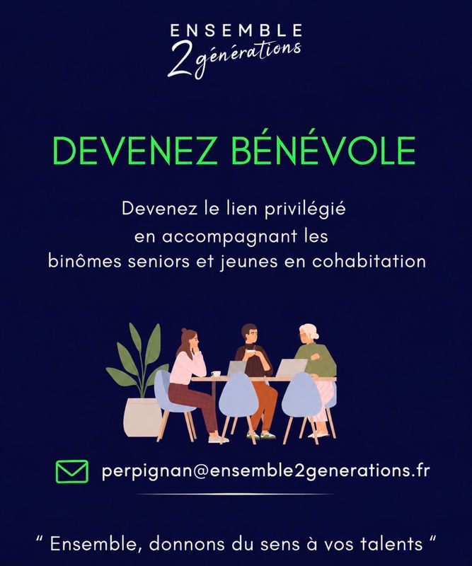 Photo 2 de Ensemble2générations Perpignan